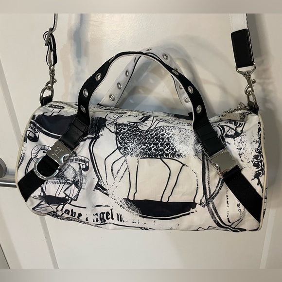 LeSportSac x Gwen Stefani L.A.M.B. RARE Y2K Vintage Duffle Bag / Gym Bag EUC - Picture 6 of 15